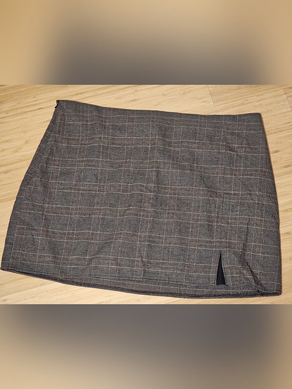Plaid Mini Skirt
